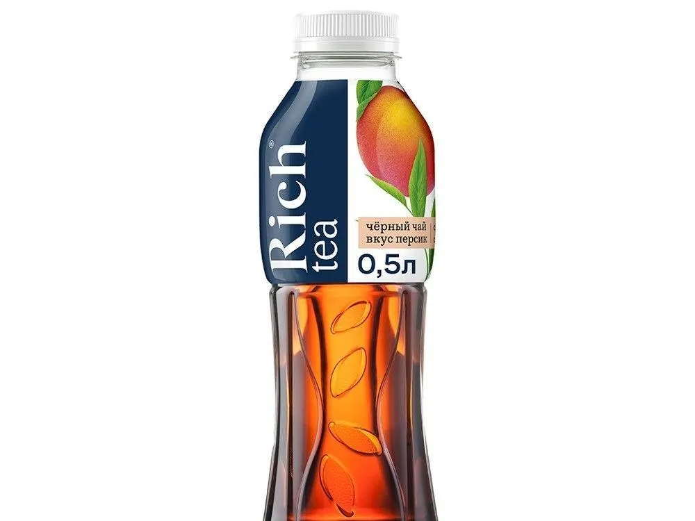 Rich Tea Черный с персиком  0,5